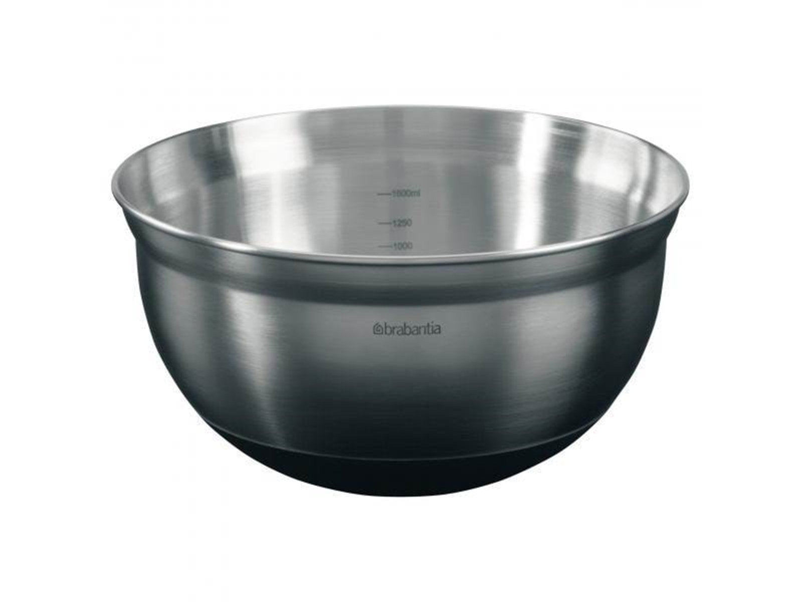 brabantia Mixing Bowl steel matt black 1.6 L brabantia Mixing Bowl steel matt black 1.6 L